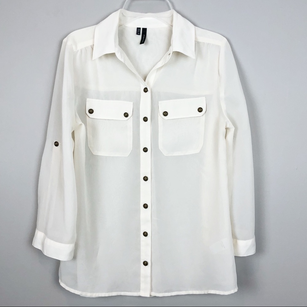Women’s Maurice’s long sleeve Blouse XS